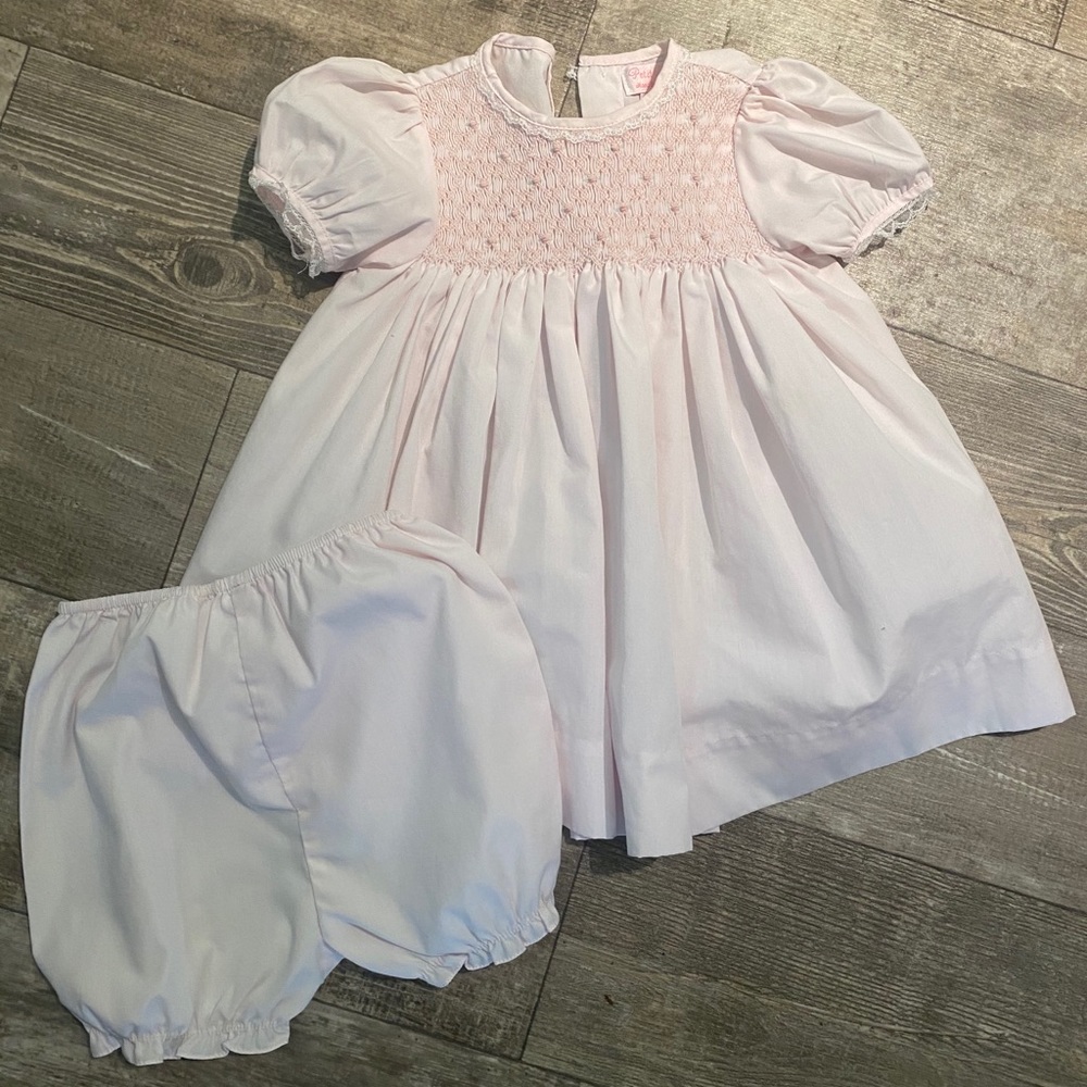 9 months dress and bloomers